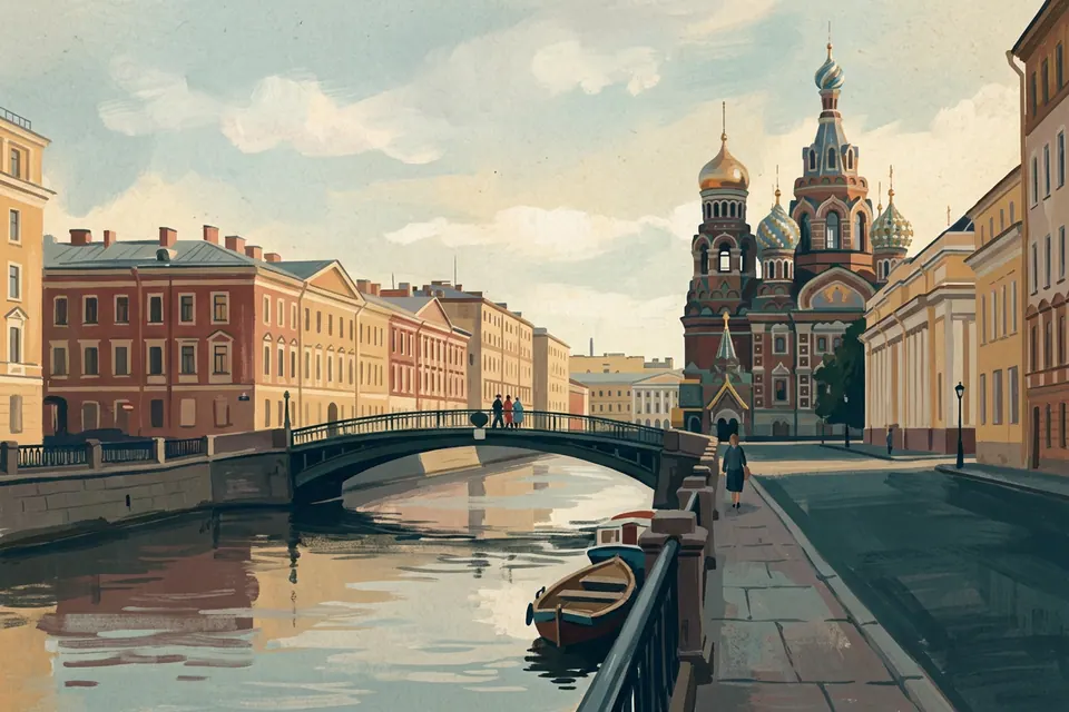 Петербург летом