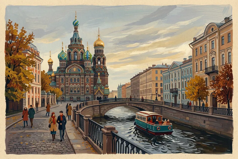 Петербург осенью