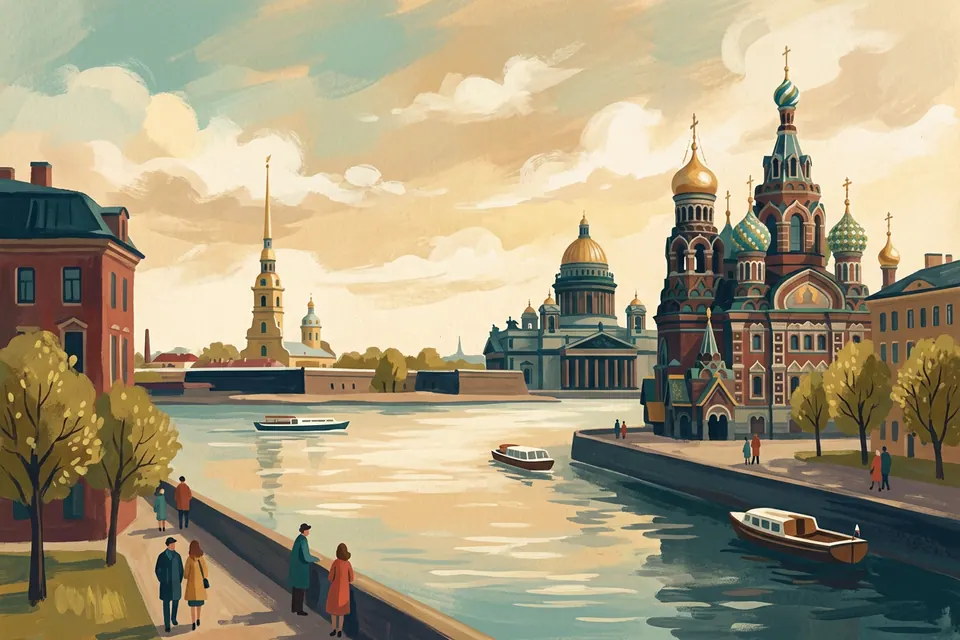 Петербург весной