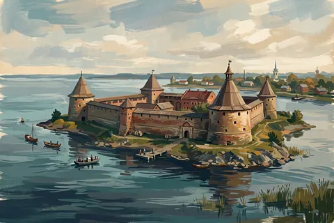 Крепость Орешек и Шлиссельбург