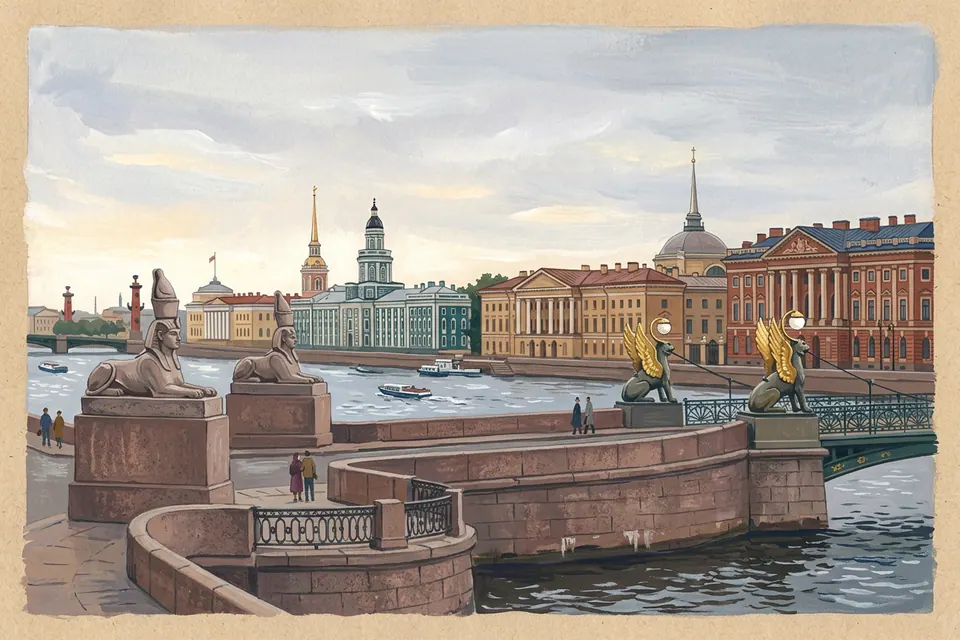 Сфинксы, грифоны и львы